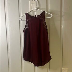 SO Red Sleeveless Tank Top